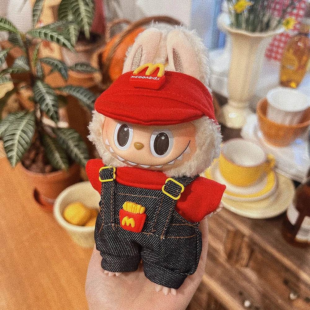 Labubu 17cm Clothes Outfit Accessories for Dolls Fashion - ToylandEU