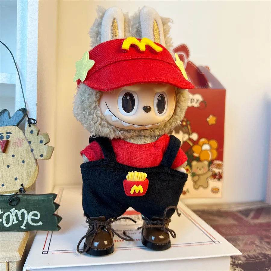 Labubu 17cm Clothes Outfit Accessories for Dolls Fashion - ToylandEU