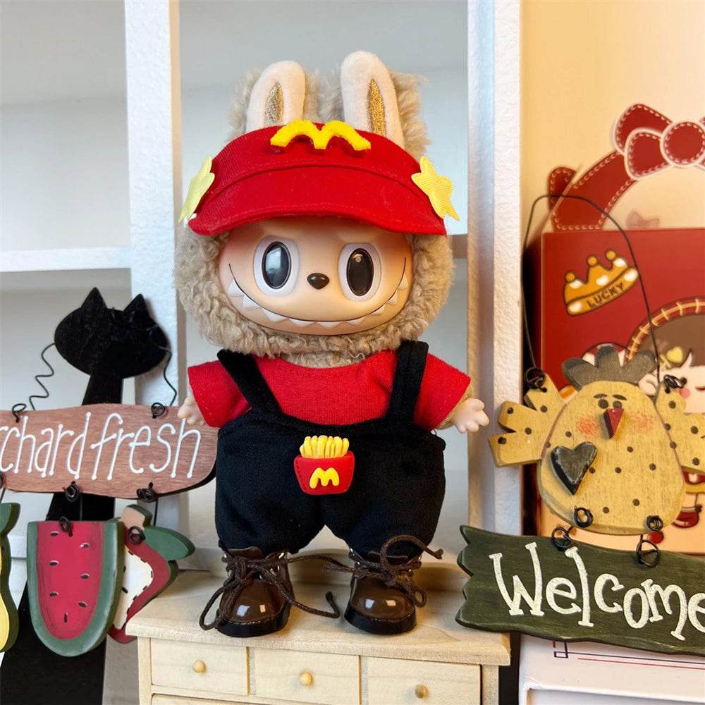 Labubu 17cm Clothes Outfit Accessories for Dolls Fashion - ToylandEU