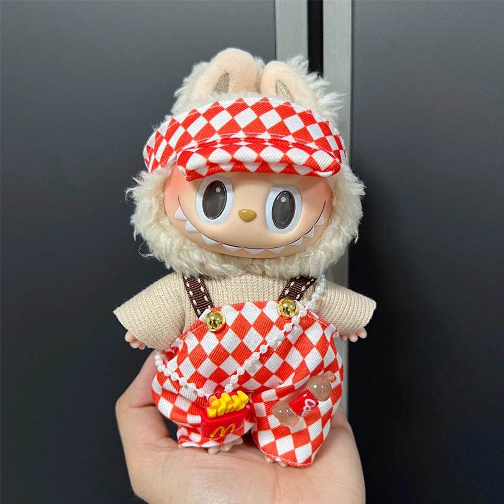Labubu 17cm Clothes Outfit Accessories for Dolls Fashion - ToylandEU