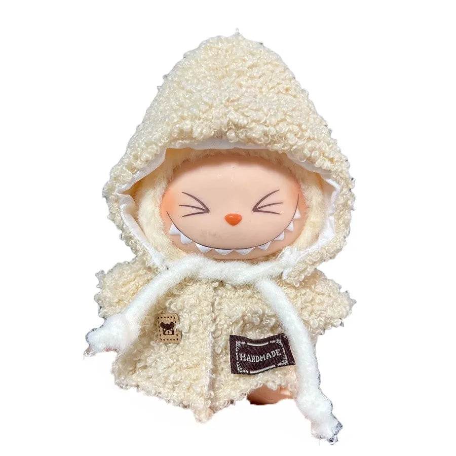 Labubu 17cm Fashion Doll Cute Plush Doll Clothes Set for Boys - ToylandEU