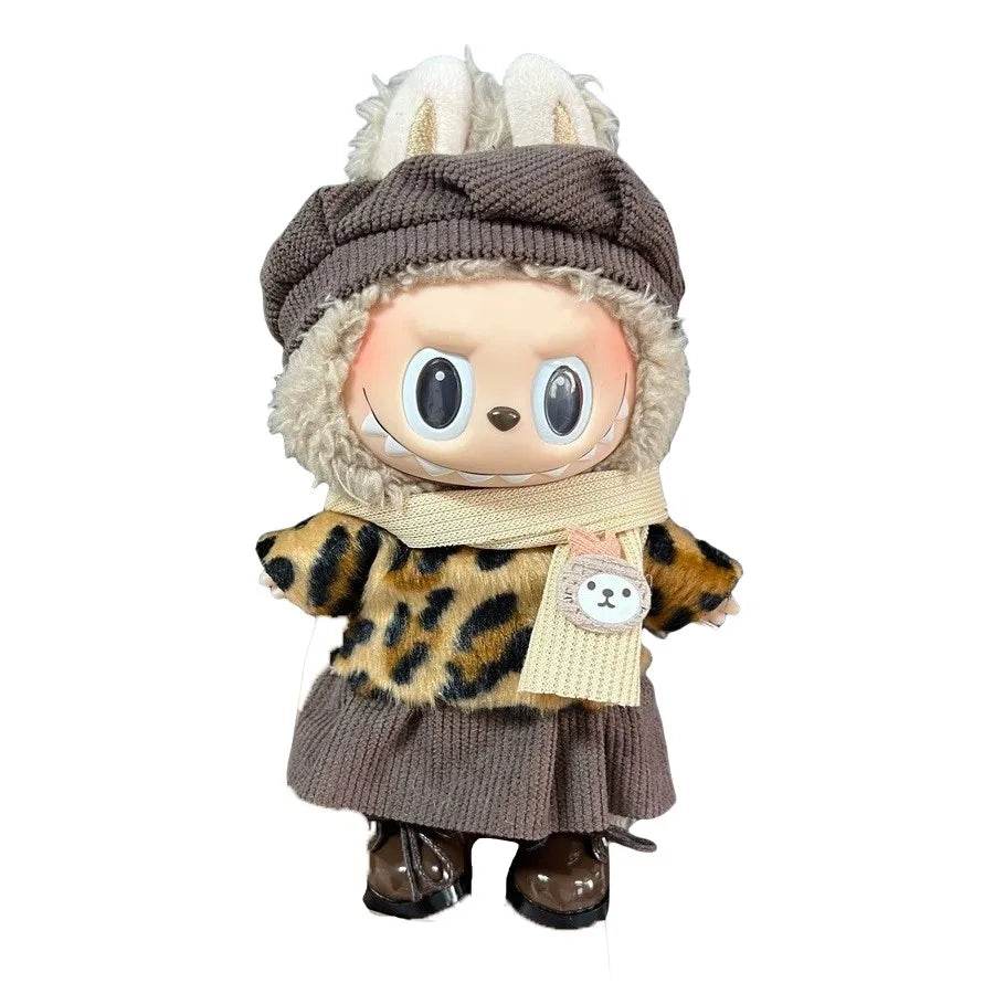 Labubu 17cm Fashion Doll Cute Plush Doll Clothes Set for Boys - ToylandEU