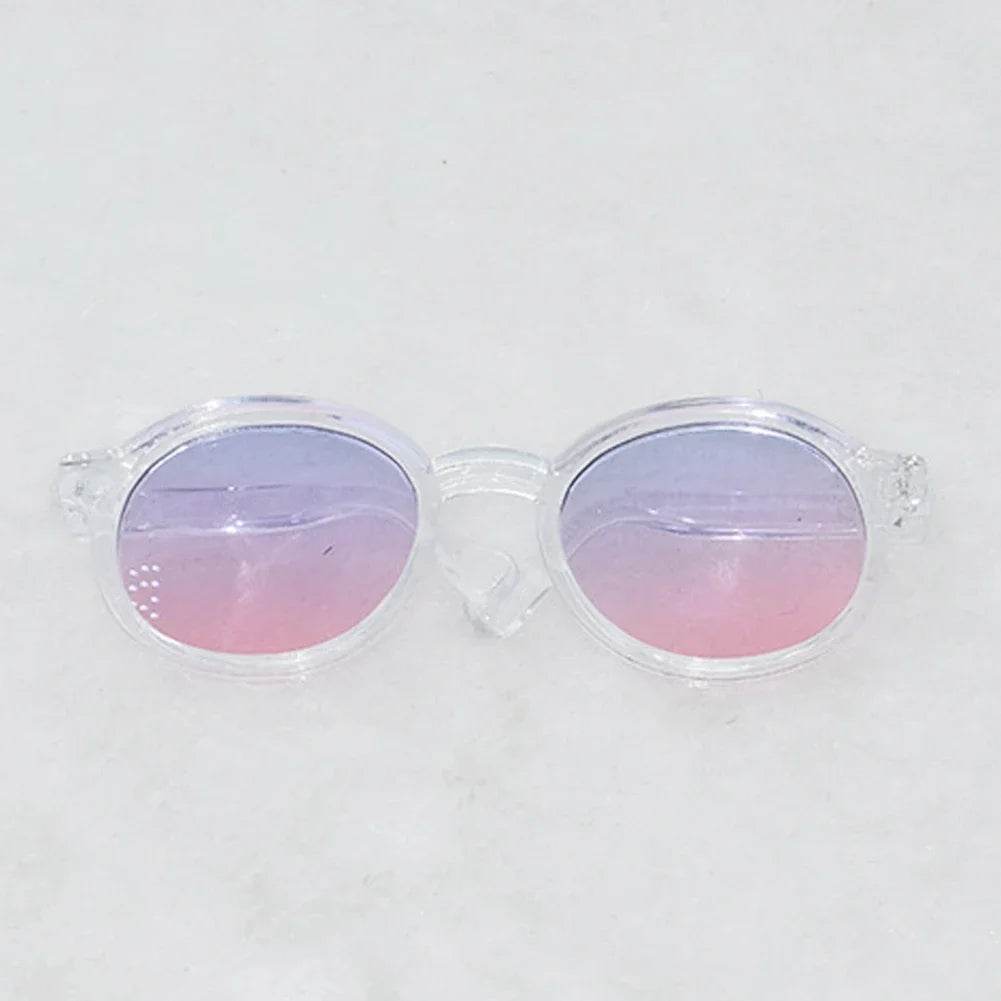 Labubu 6.5cm Transparent Plastic Glasses for BJD Dolls - ToylandEU