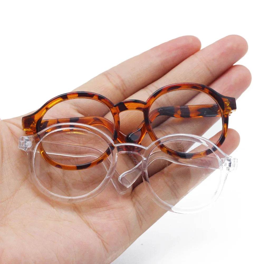 Labubu 6.5cm Transparent Plastic Glasses for BJD Dolls - ToylandEU