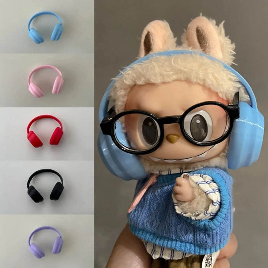 Labubu Accessories: 17cm Labubu Fashion Earphone Doll Earphones - ToylandEU