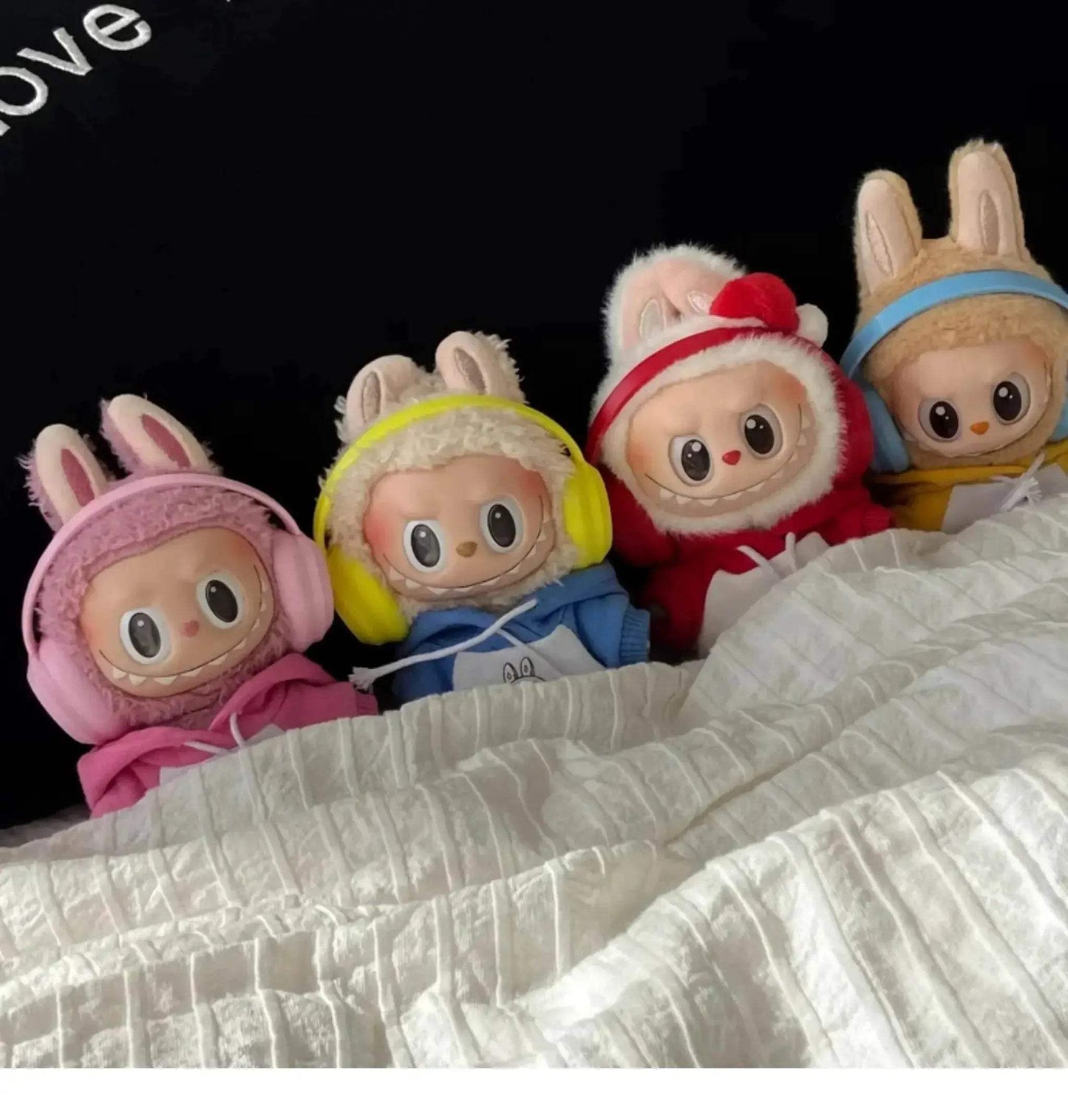 Labubu Accessories: 17cm Labubu Fashion Earphone Doll Earphones - ToylandEU
