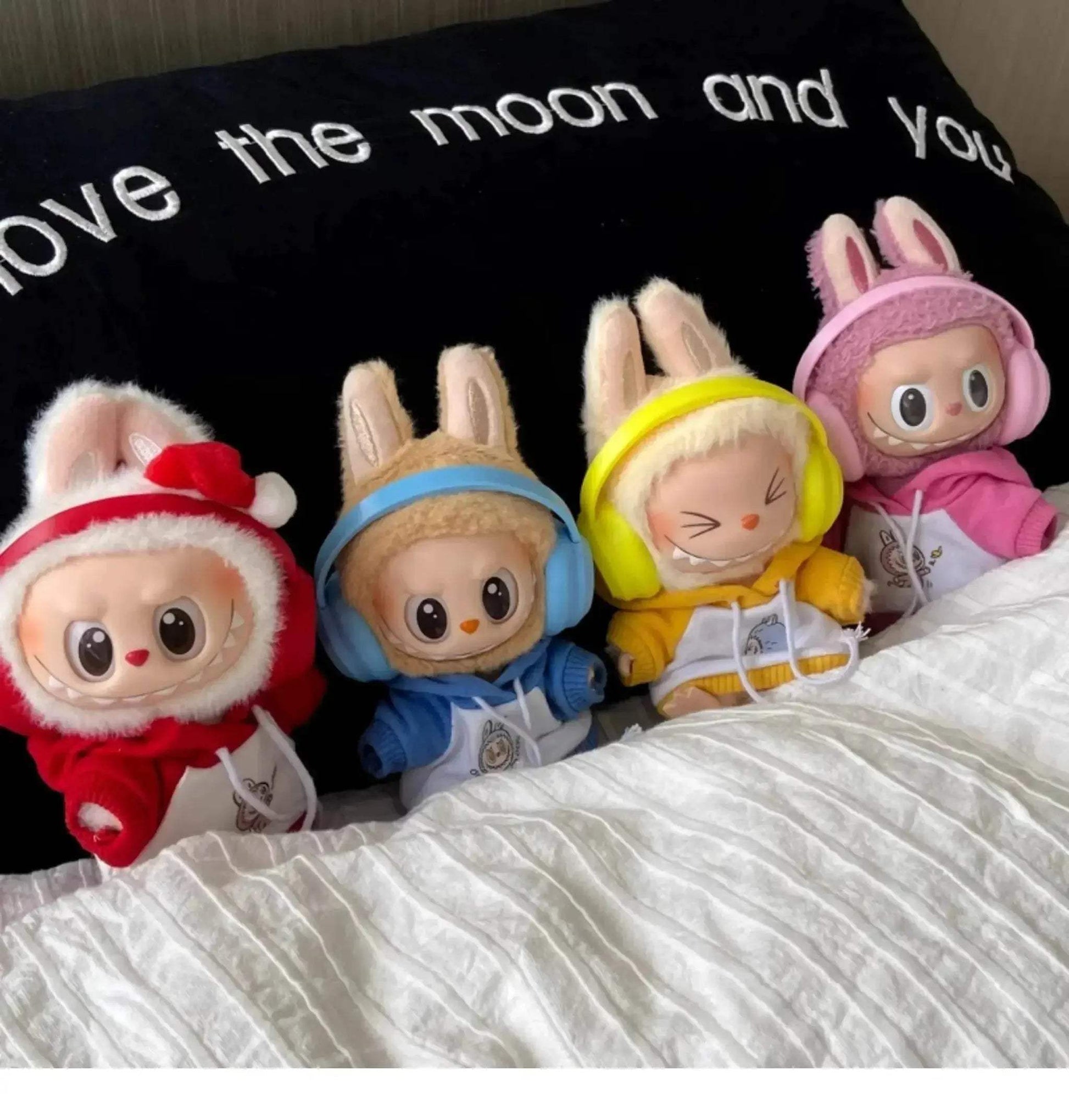 Labubu Accessories: 17cm Labubu Fashion Earphone Doll Earphones - ToylandEU