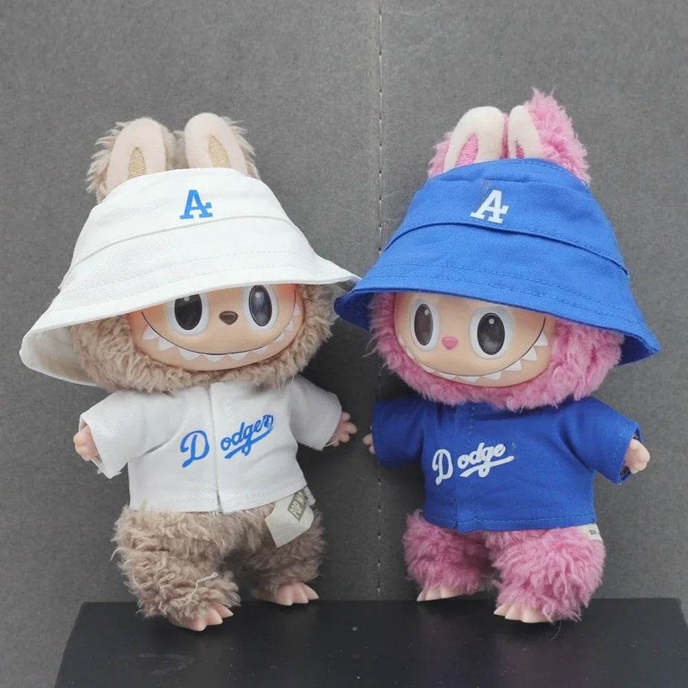 Labubu Doll Clothes 15/17cm Baseball Clothes For Kids - ToylandEU