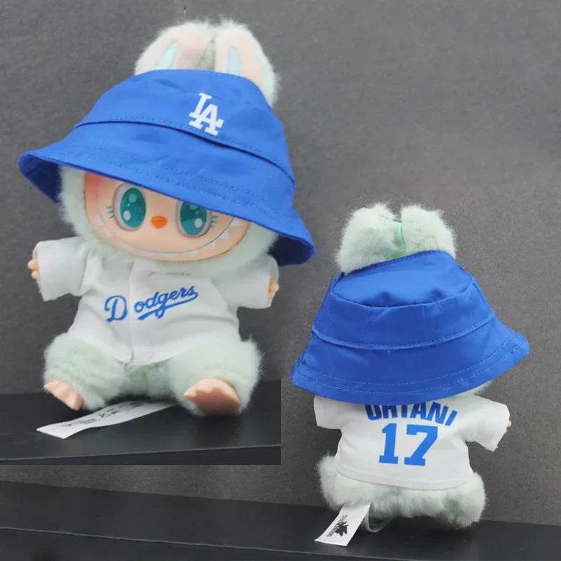 Labubu Doll Clothes 15/17cm Baseball Clothes For Kids - ToylandEU