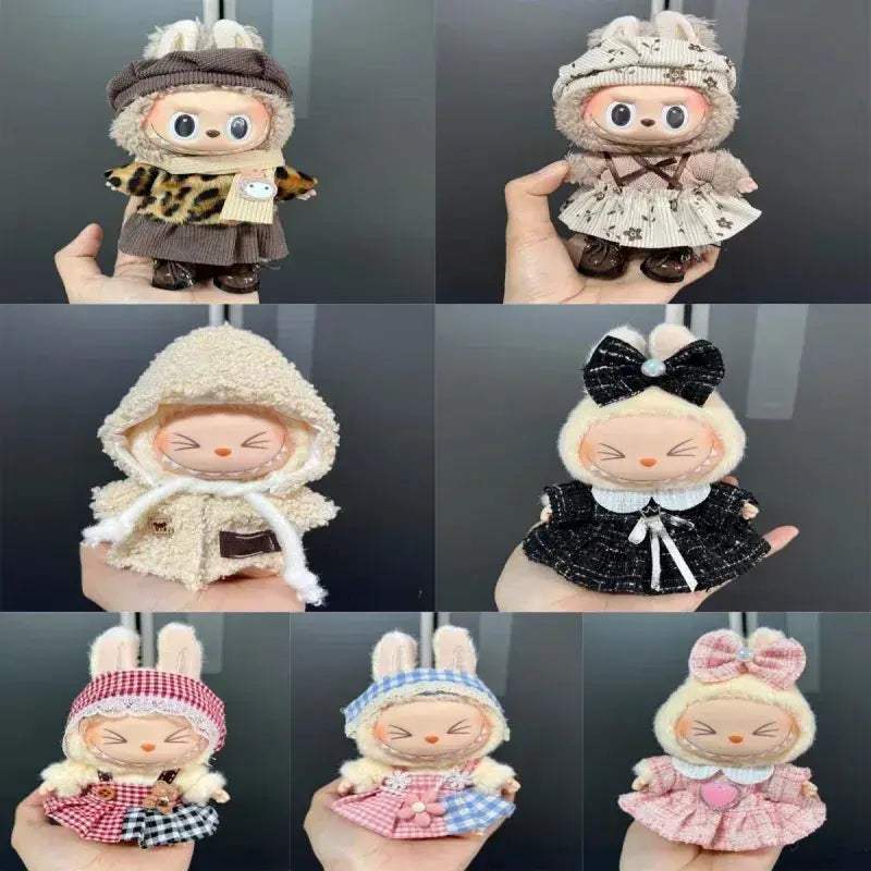  Labubu Doll Clothes 17cm Plush Doll Set Premium -  ToylandEU™