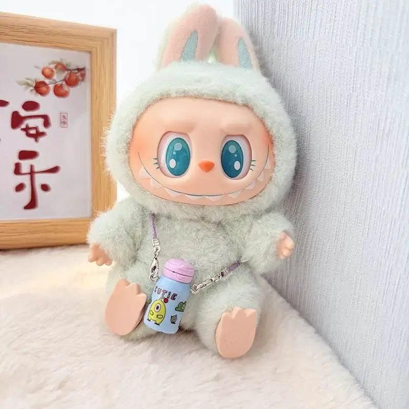  Labubu Doll Clothes Daisy Plaid Skirt Cute for 15 to 17 cm Labubu I II Idol Dolls Accessories for Sitting Party and DIY Gifts -  ToylandEU™