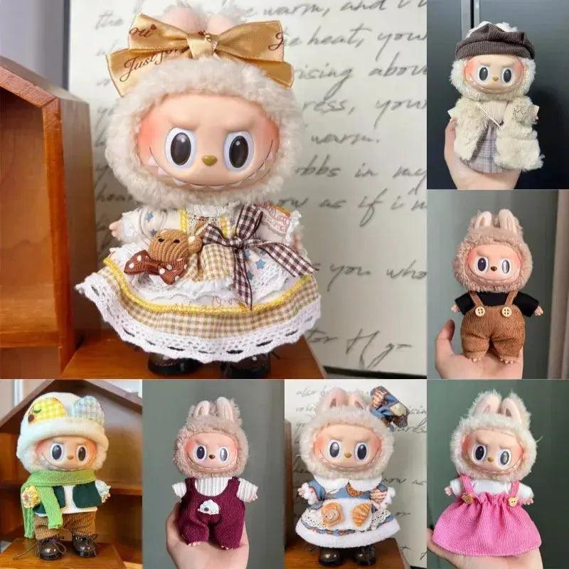  Labubu Doll Clothes Deluxe Set for 17cm Plush Dolls -  ToylandEU™