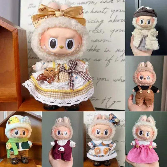  Labubu Doll Clothes Deluxe Set for 17cm Plush Dolls -  ToylandEU™