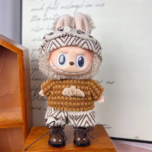 Labubu Doll Clothes For 17cm Dolls Cute Outfit Accessories - ToylandEU