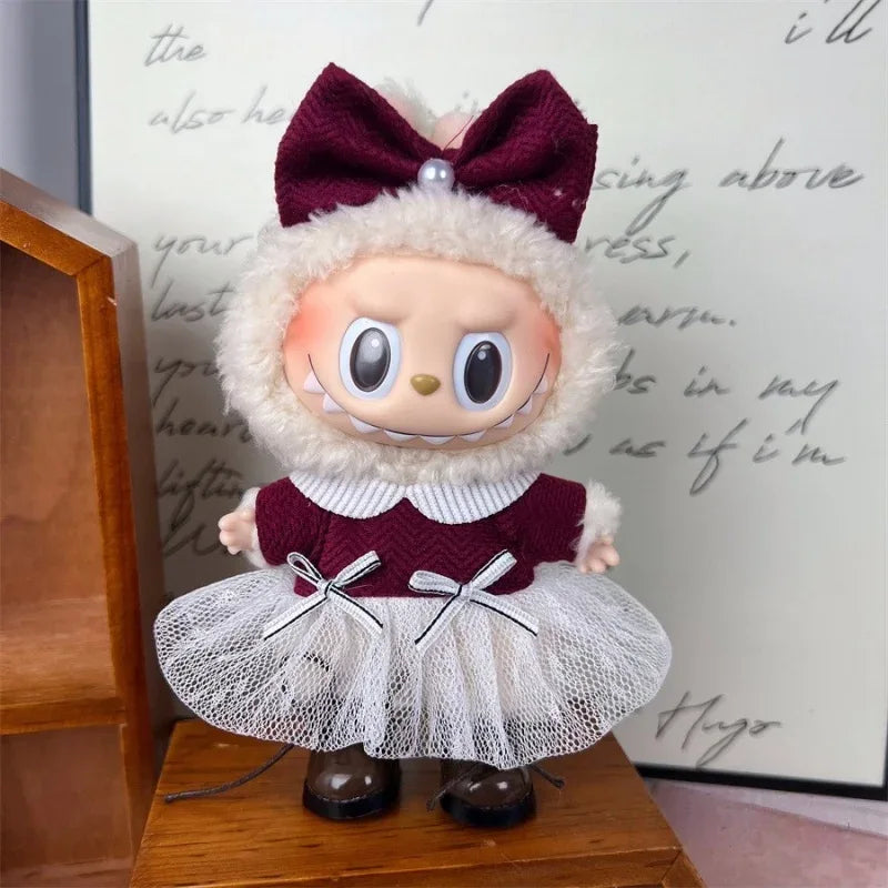 Labubu Doll Clothes For 17cm Dolls Cute Outfit Accessories - ToylandEU