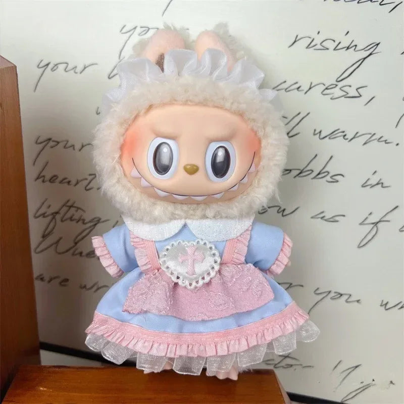 Labubu Doll Clothes For 17cm Dolls Cute Outfit Accessories - ToylandEU