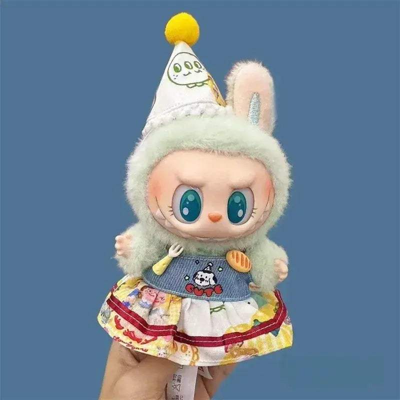  Labubu Doll Clothes Mini Plush DIY Set For Outfits -  ToylandEU™