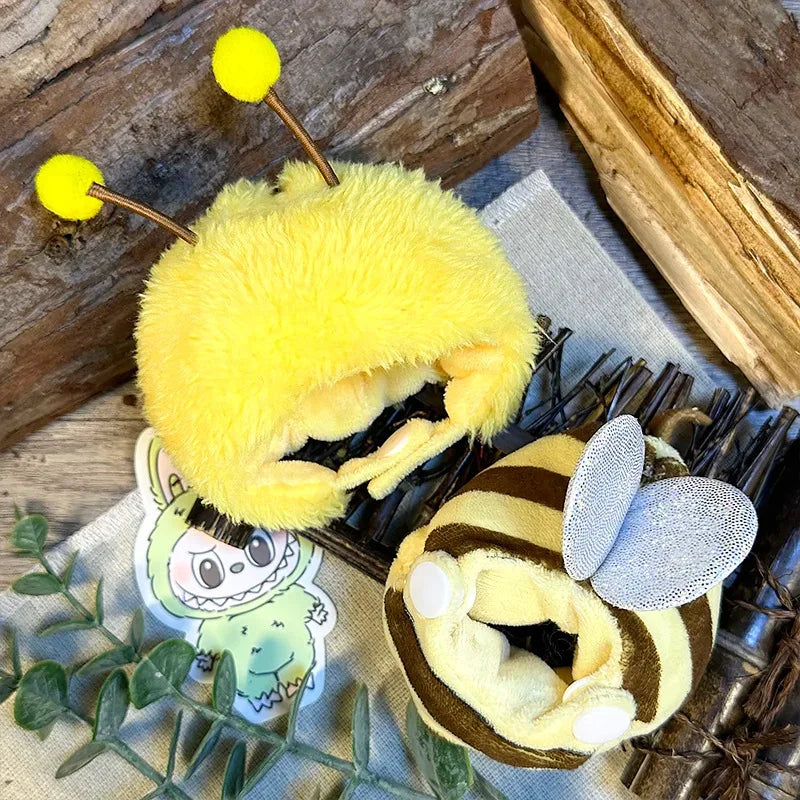 Labubu Doll Clothes Set For 17cm Plush Dolls Animal Style - ToylandEU