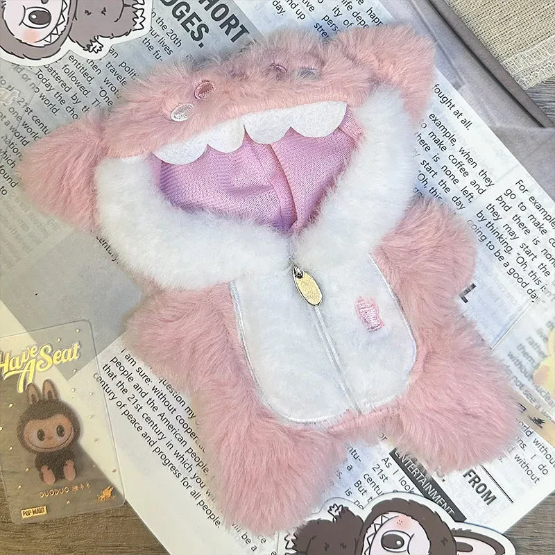 Labubu Doll Clothes Set For 17cm Plush Dolls Animal Style - ToylandEU