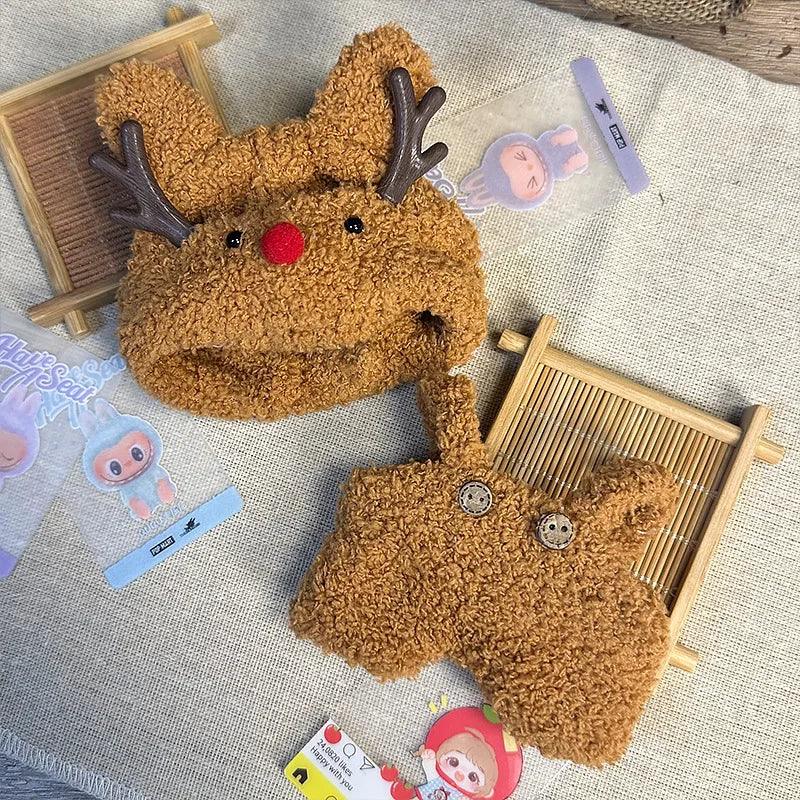 Labubu Doll Clothes Set For 17cm Plush Dolls Animal Style - ToylandEU