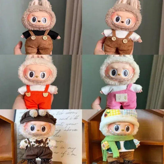  Labubu Doll Clothes Set For 17cm Plush Dolls Premium -  ToylandEU™