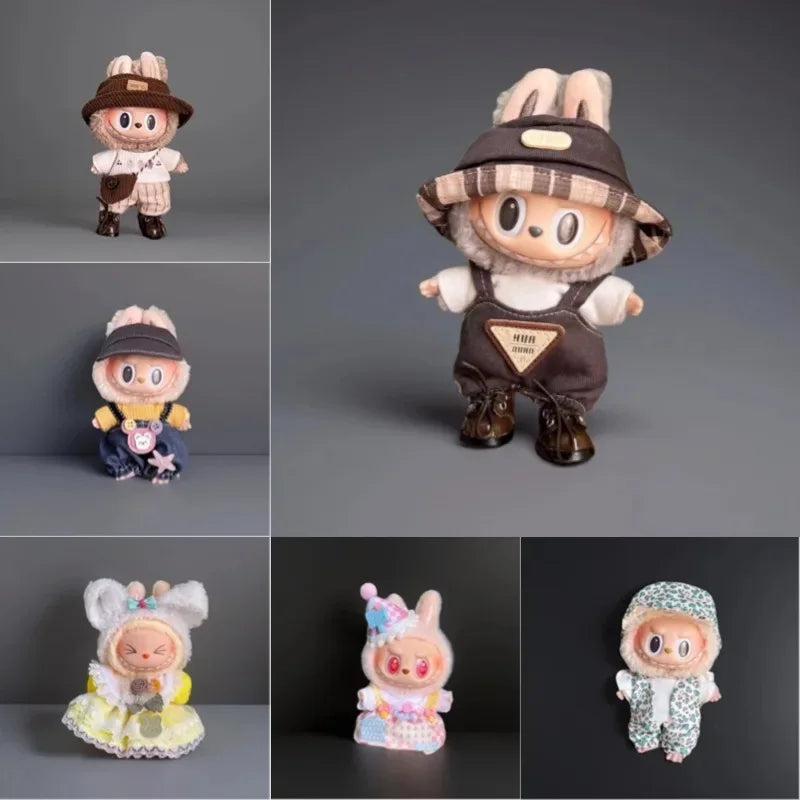 Labubu Doll Clothes Set High Quality Accessories For 17cm Dolls - ToylandEU