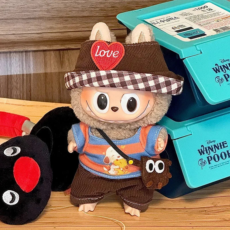 Labubu Doll Clothes Set Nine Styles Cute For 17cm Dolls - ToylandEU