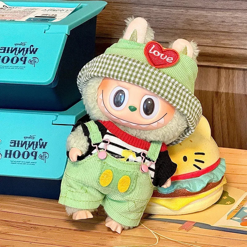 Labubu Doll Clothes Set Nine Styles Cute For 17cm Dolls - ToylandEU