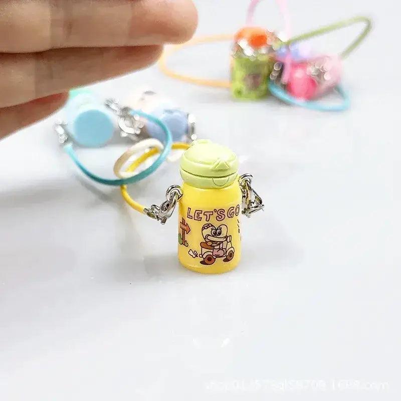  Labubu Doll Mini Water Bottle Pendant Kit Realistic -  ToylandEU™