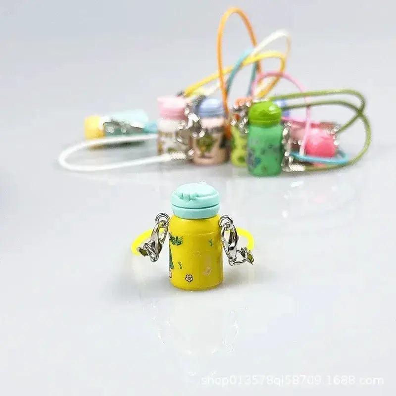  Labubu Doll Mini Water Bottle Pendant Kit Realistic -  ToylandEU™