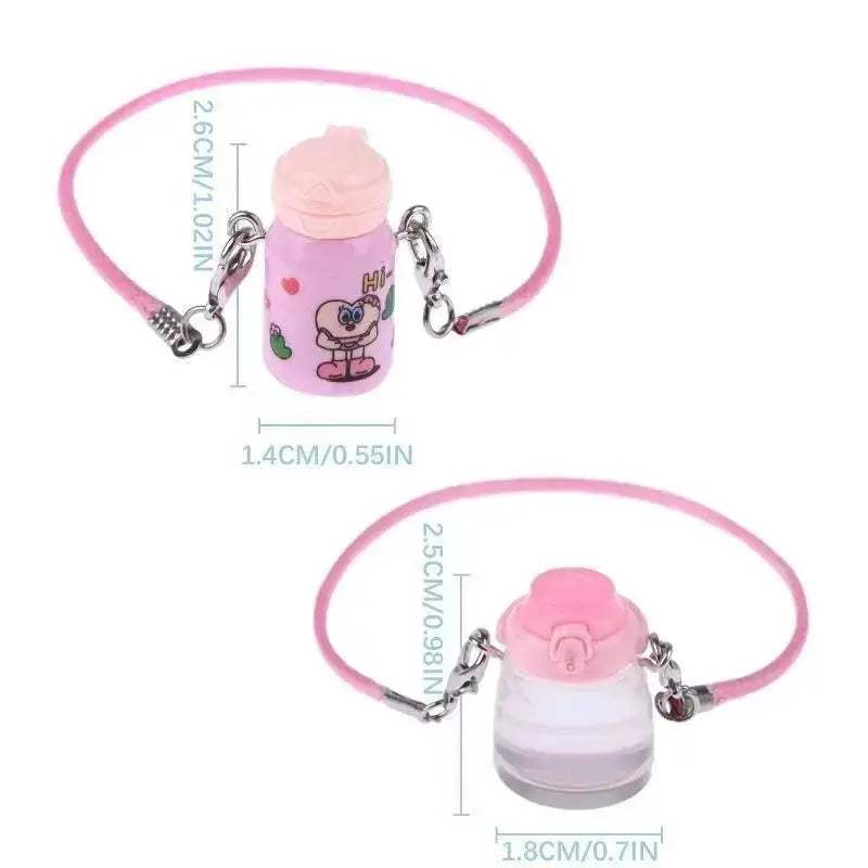  Labubu Doll Mini Water Bottle Pendant Kit Realistic -  ToylandEU™