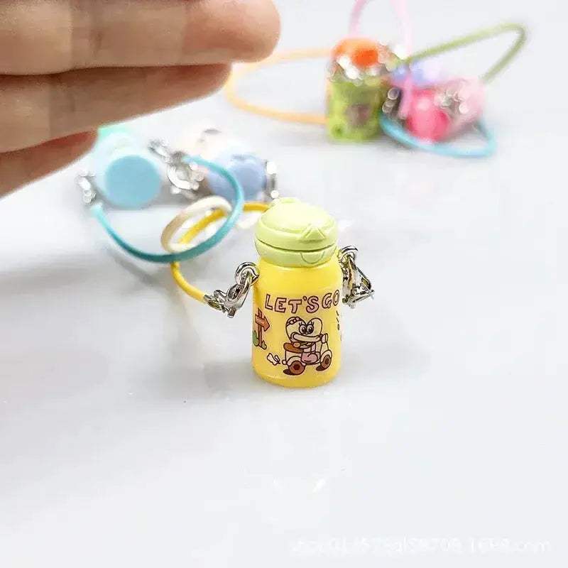  Labubu Doll Mini Water Bottle Pendant Kit Realistic -  ToylandEU™