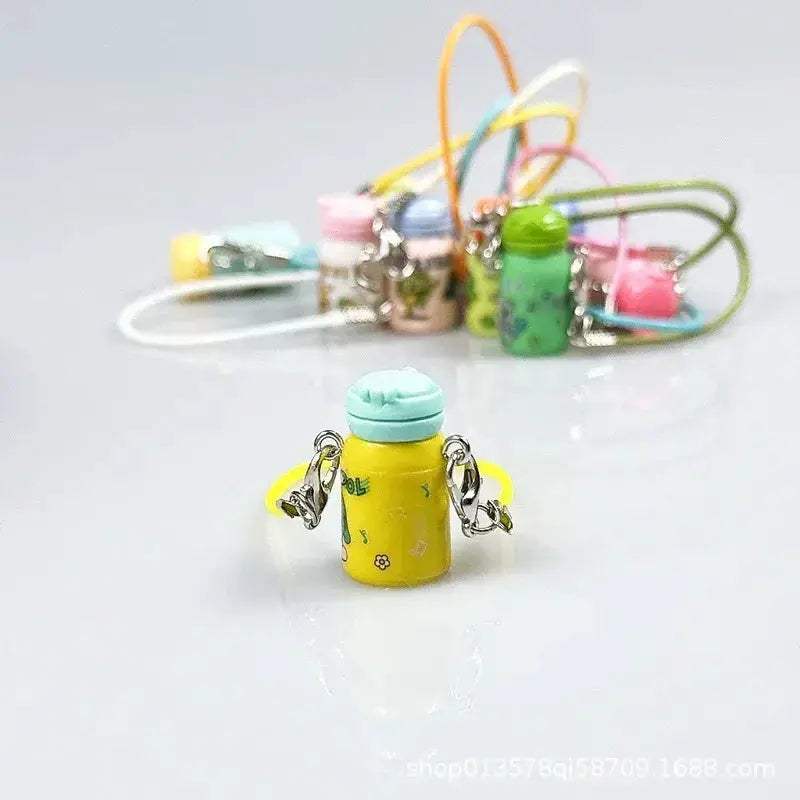  Labubu Doll Mini Water Bottle Pendant Kit Realistic -  ToylandEU™