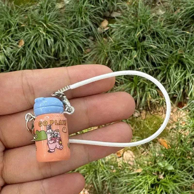  Labubu Doll Mini Water Bottle Pendant Kit Realistic -  ToylandEU™