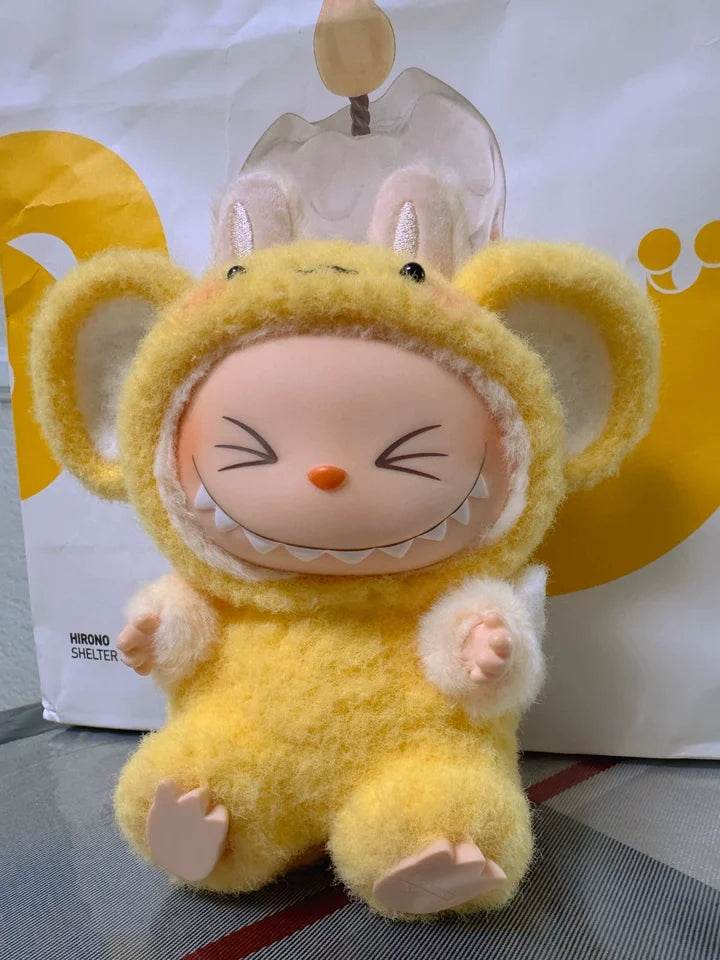 Labubu Doll Pendant Rubber Doll Clothes 15cm Party Hat - ToylandEU