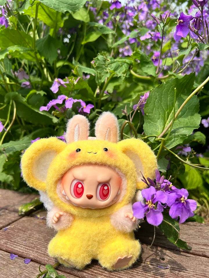 Labubu Doll Pendant Rubber Doll Clothes 15cm Party Hat - ToylandEU