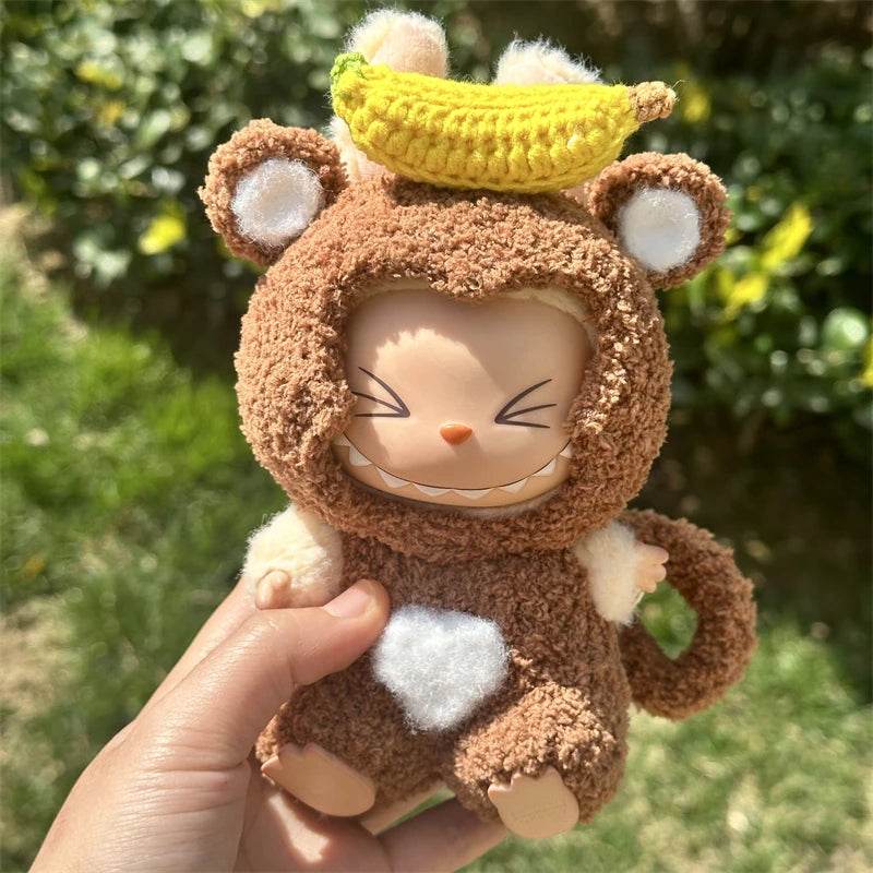 Labubu Doll Pendant Rubber Doll Clothes 15cm Party Hat - ToylandEU