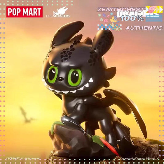  Labubu HTTYD Toothless Figurine|16.2-17.5cm|Toylandeu™ 