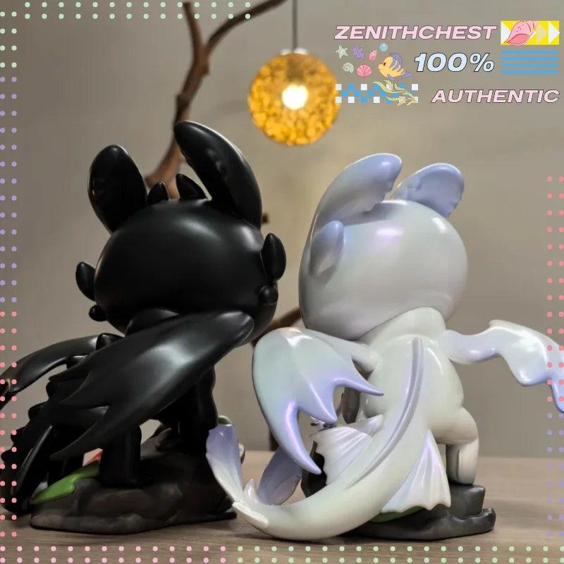  Labubu HTTYD Toothless Figurine|16.2-17.5cm|Toylandeu™ 