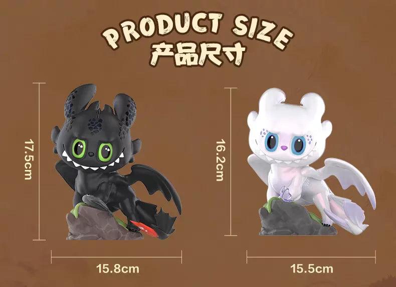  Labubu HTTYD Toothless Figurine|16.2-17.5cm|Toylandeu™ 