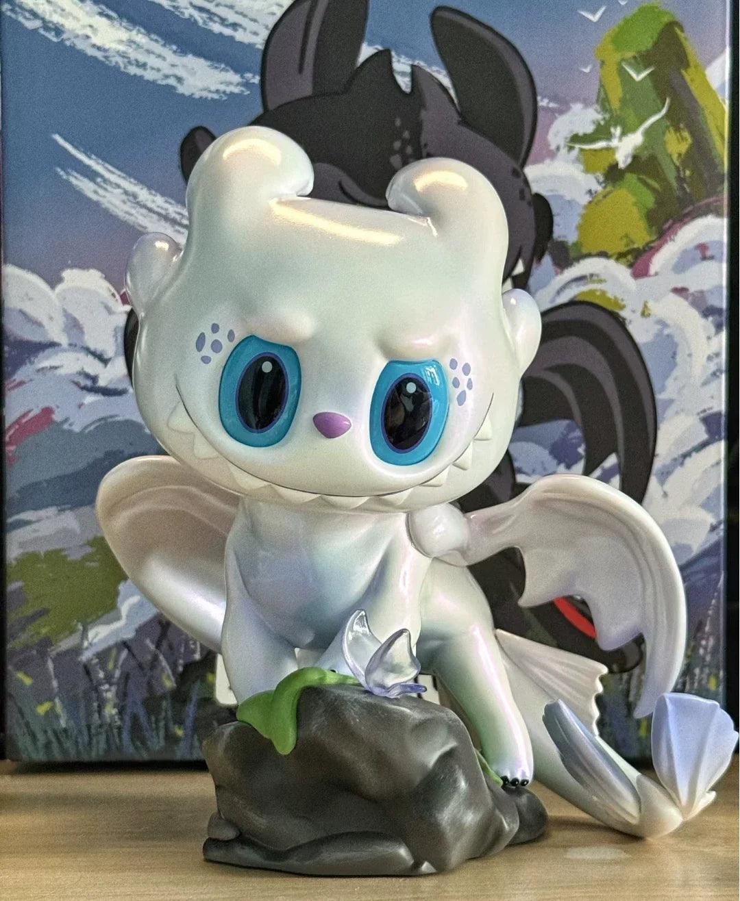  Labubu HTTYD Toothless Figurine|16.2-17.5cm|Toylandeu™ 