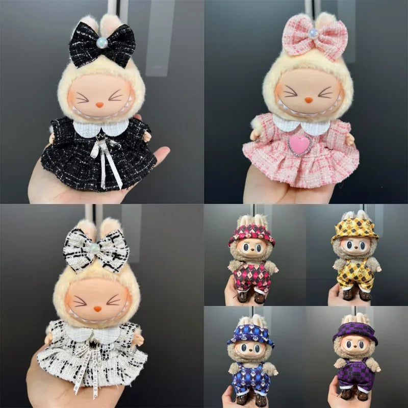Labubu Mini Doll Clothes Set With Cute Outfits For Labubu Dolls - ToylandEU