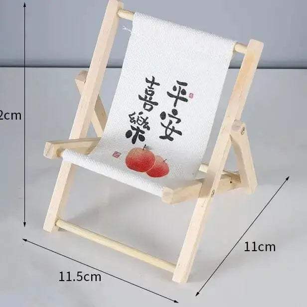 Labubu Outfit: Sunny Beach Chair Mini Lounge for Dolls - ToylandEU