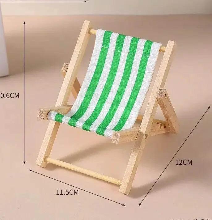  Labubu Outfit: Sunny Beach Chair for 17cm Dolls -  ToylandEU™
