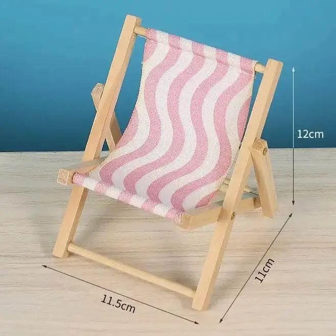  Labubu Outfit: Sunny Beach Chair for 17cm Dolls -  ToylandEU™