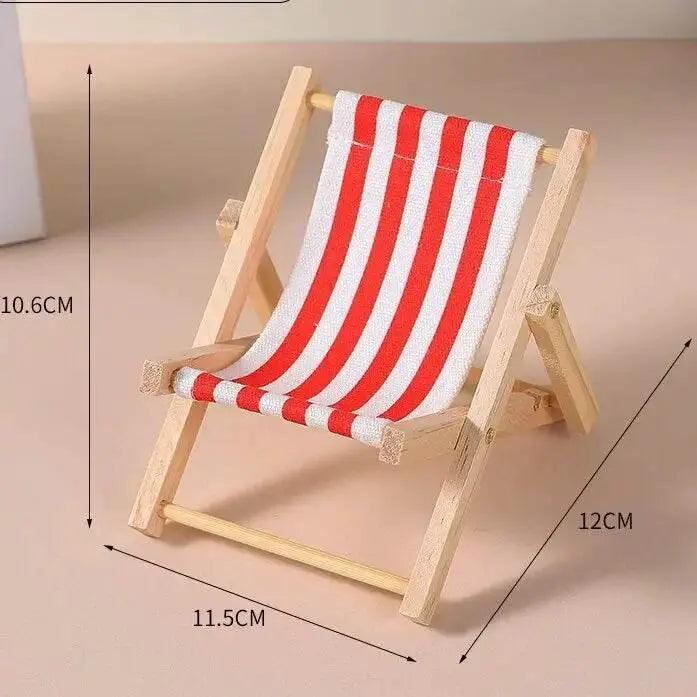  Labubu Outfit: Sunny Beach Chair for 17cm Dolls -  ToylandEU™