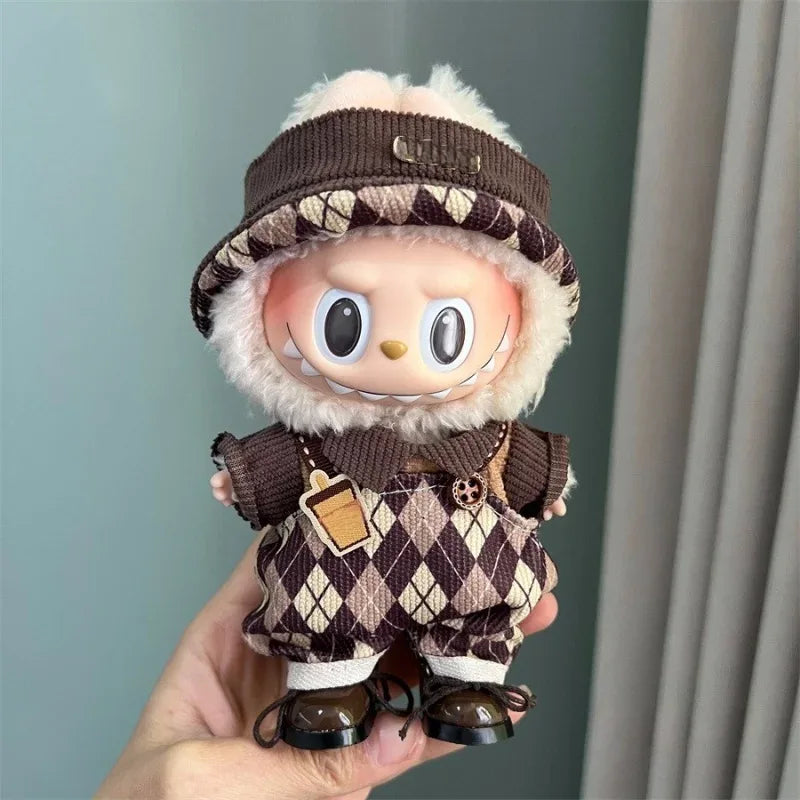 Labubu Plush Doll Clothes Set Keeps 17cm Mini Doll Stylish - ToylandEU