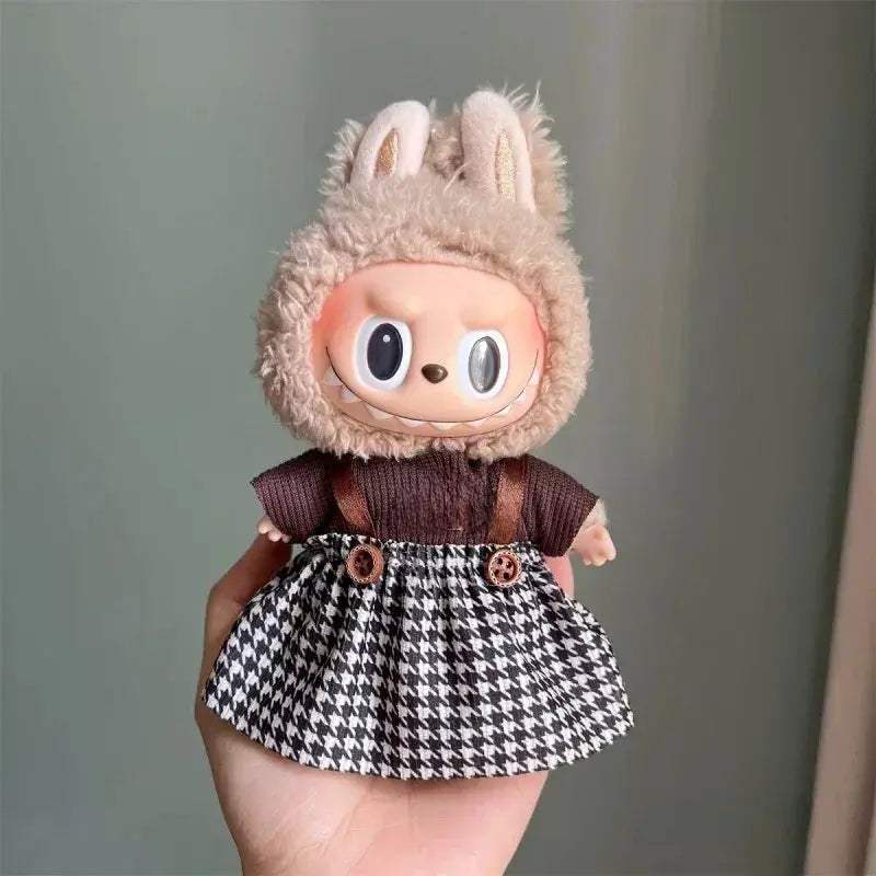  Labubu Plush Doll Clothes for 17cm Mini Doll Stylish -  ToylandEU™