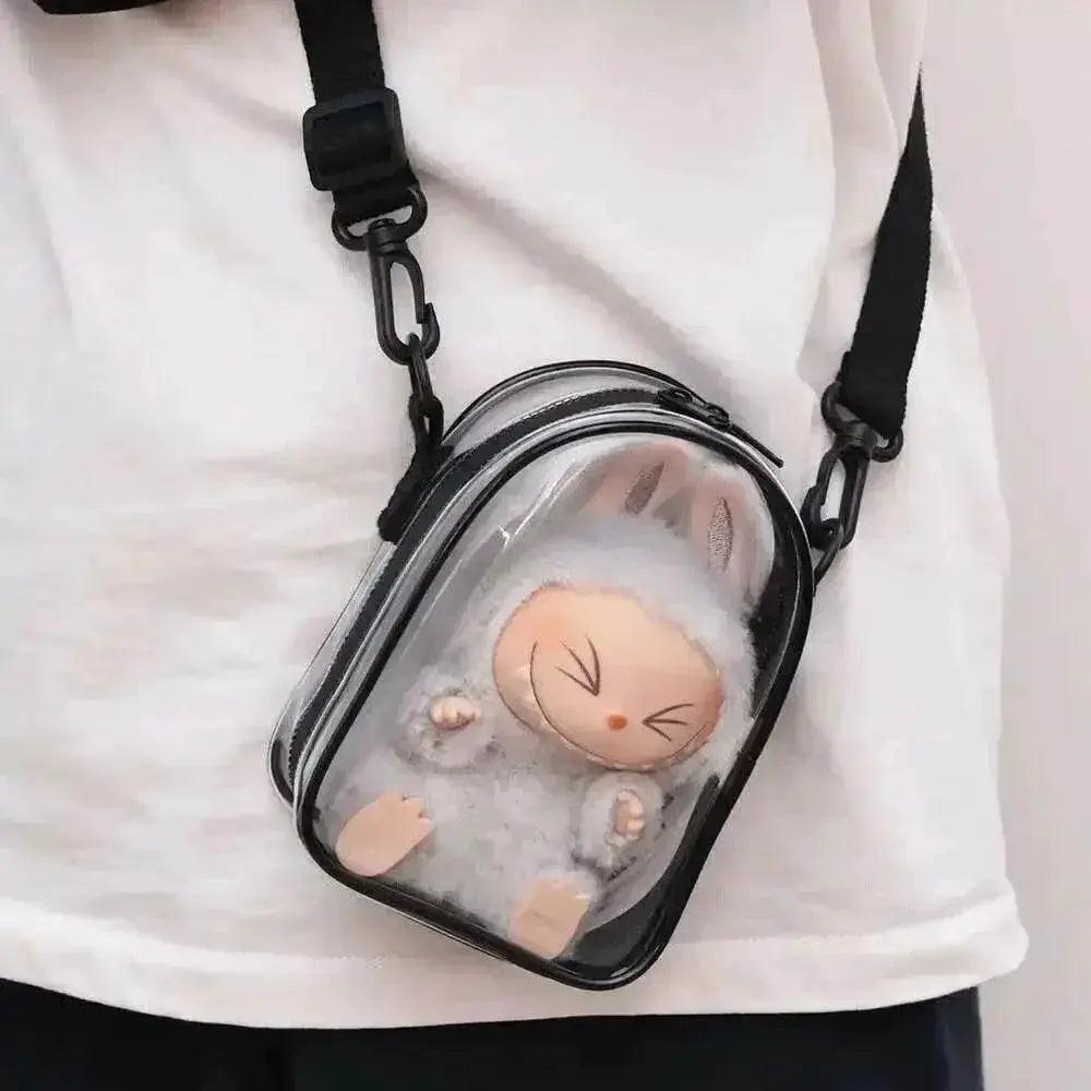  Labubu Protect Case Labubu Sitting Party Cotton Doll Bag -  ToylandEU™