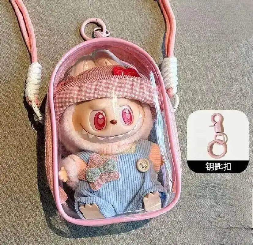  Labubu Protect Case Labubu Sitting Party Cotton Doll Bag -  ToylandEU™